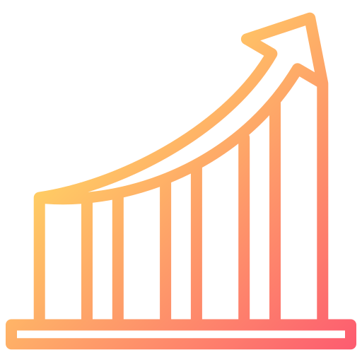 crecimiento icono gratis