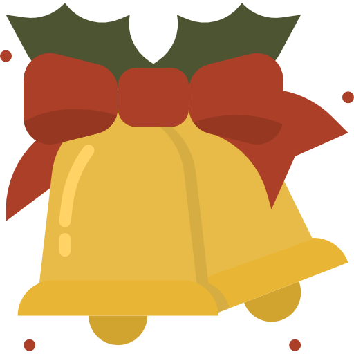 Christmas Bell Ddara Flat Icon