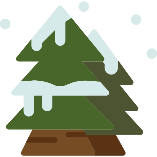 árbol de navidad icono gratis