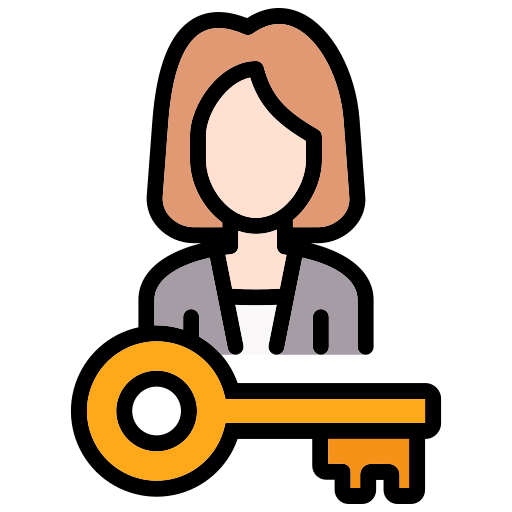 Key person - Free security icons