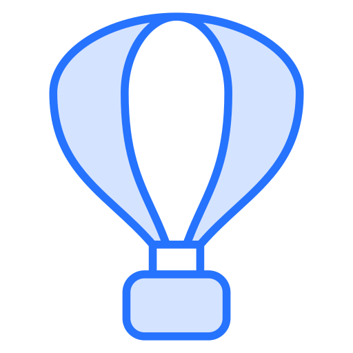 globo aerostático icono gratis