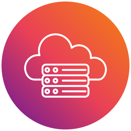 computación en la nube icono gratis