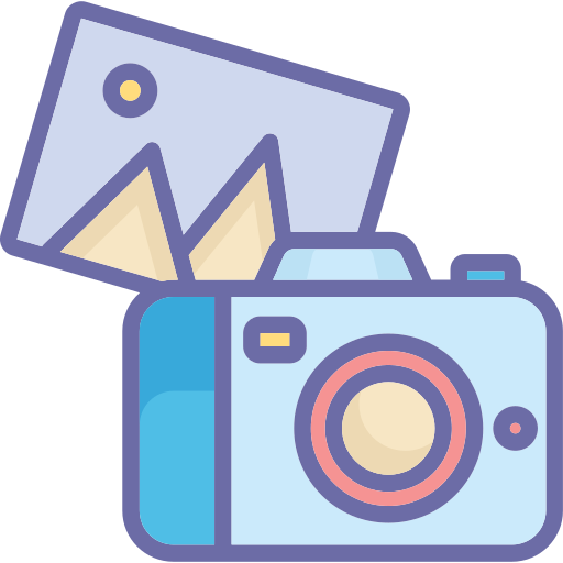 equipos de fotografía icono gratis