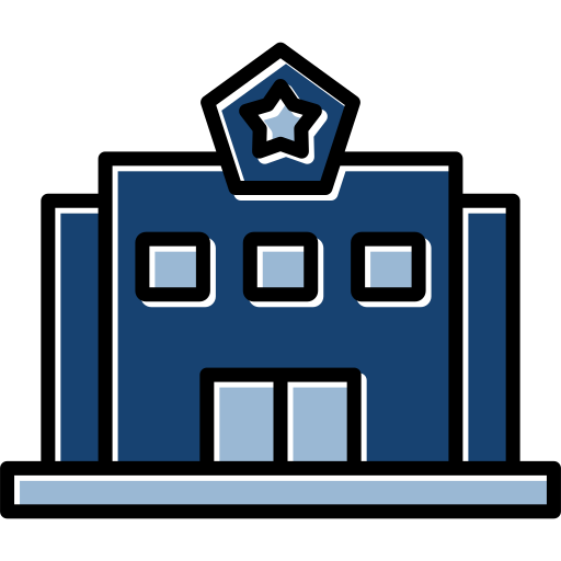 Полицейский участок бесплатно иконка