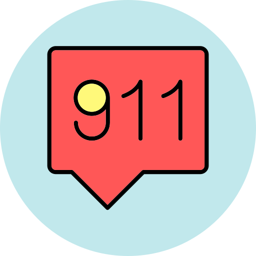 911 icono gratis