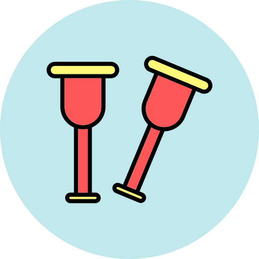 muletas icono gratis muletas icono gratis