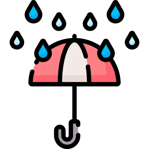 gotas de lluvia icono gratis