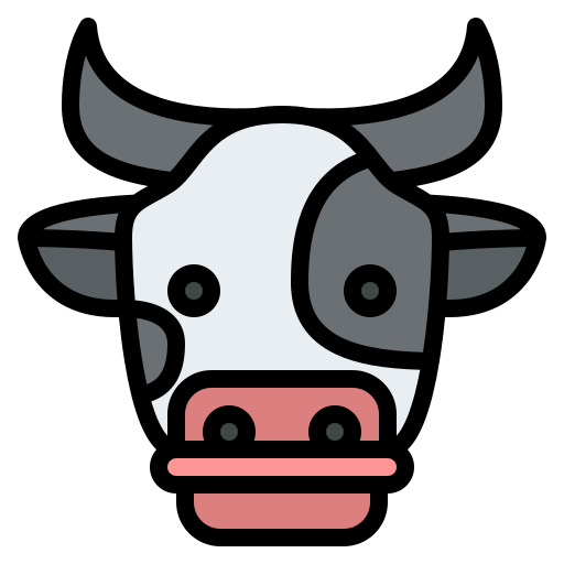 vaca icono gratis