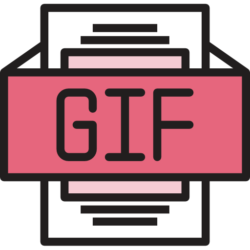 Gif Clipart Hd PNG, Vector Gif Icon, Gif Icons, Gif, File Extension PNG  Image For Free Download