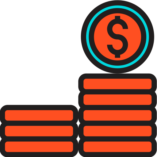 monedas icono gratis