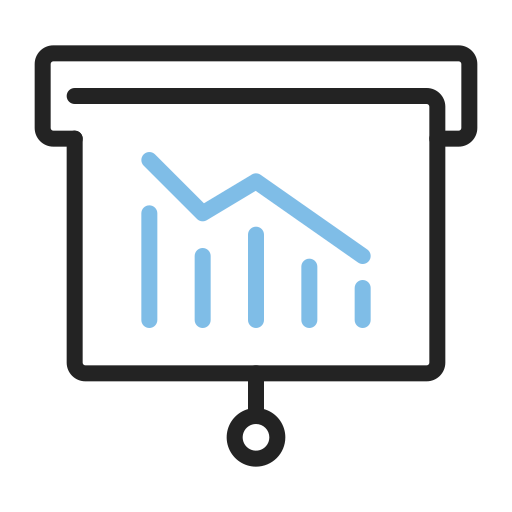 Presentation free icon