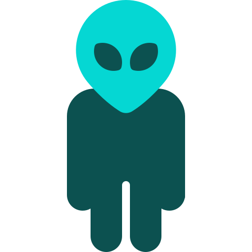 extraterrestre Icône gratuit extraterrestre Icône gratuit