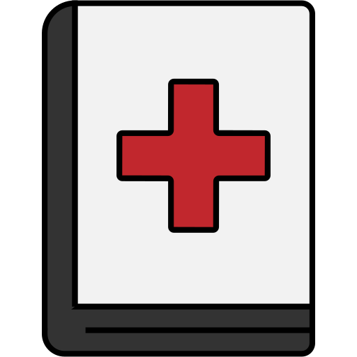 libro medico icono gratis