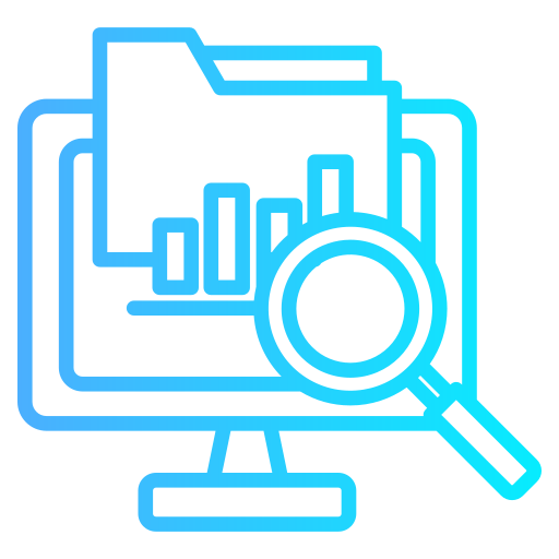 análisis de datos icono gratis