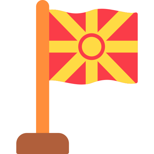 república de macedonia icono gratis