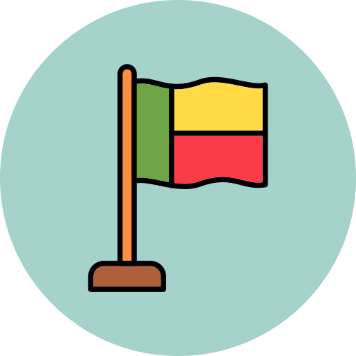 bénin Icône gratuit