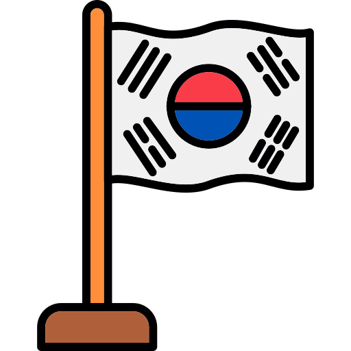 corea del sur icono gratis