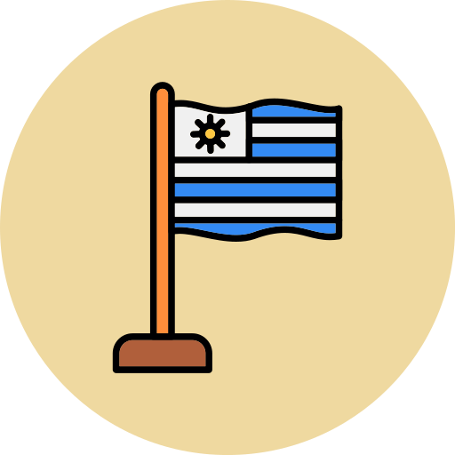 uruguay icono gratis