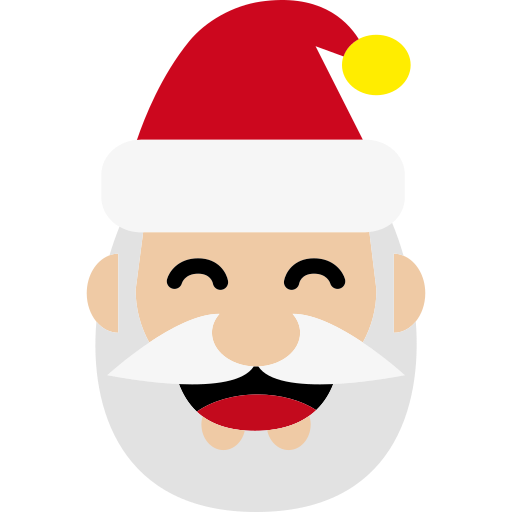 papá noel icono gratis