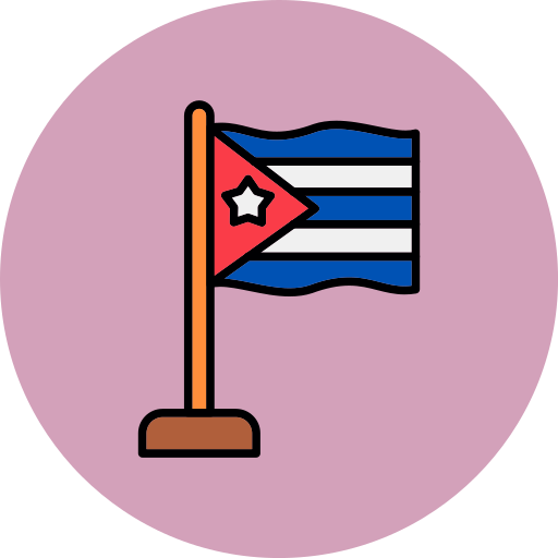 cuba icono gratis