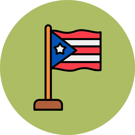 puerto rico icono gratis