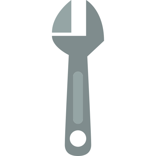 llave inglesa icono gratis