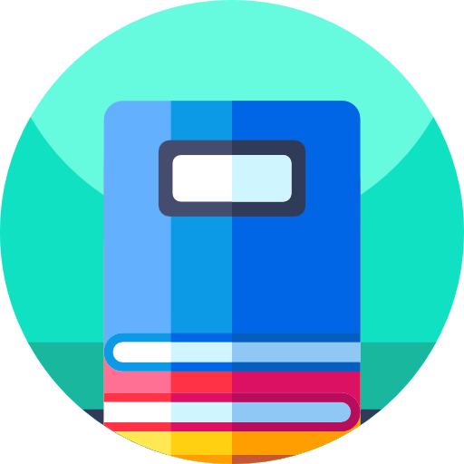 Book Geometric Flat Circular Flat icon