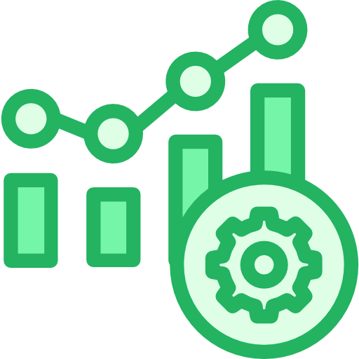 gráfico de barras icono gratis