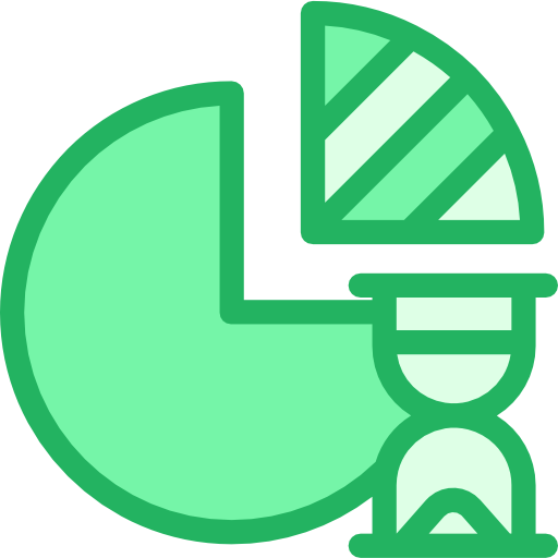 Pie chart free icon