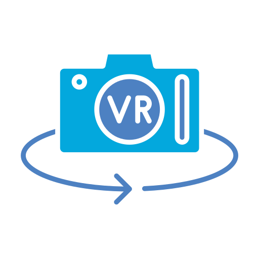cámara de realidad virtual icono gratis