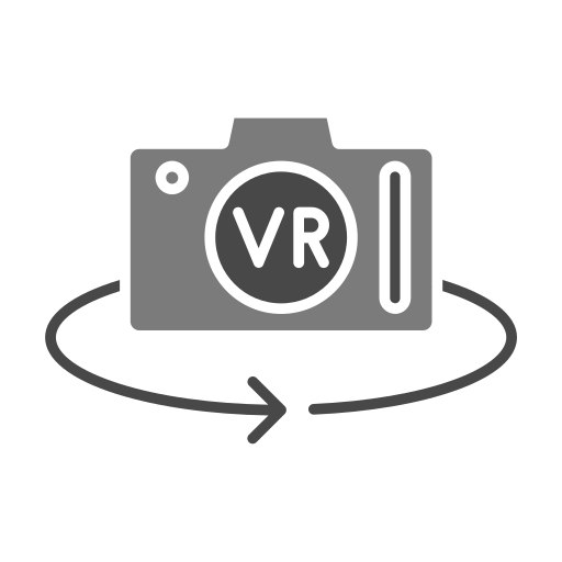 cámara de realidad virtual icono gratis
