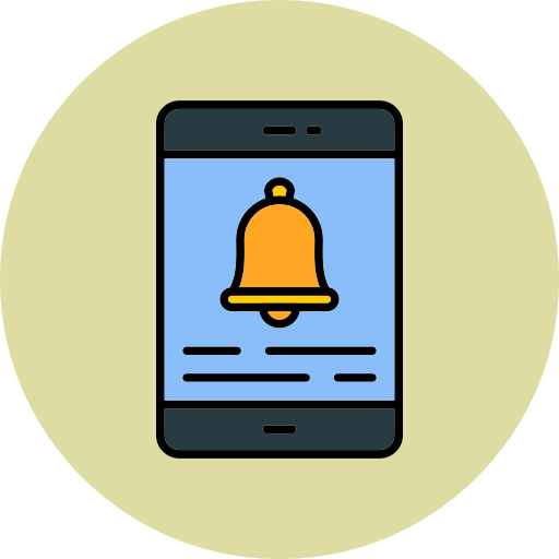benachrichtigung kostenlos Icon benachrichtigung kostenlos Icon