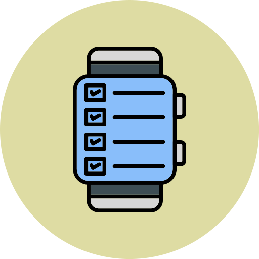 reloj inteligente icono gratis