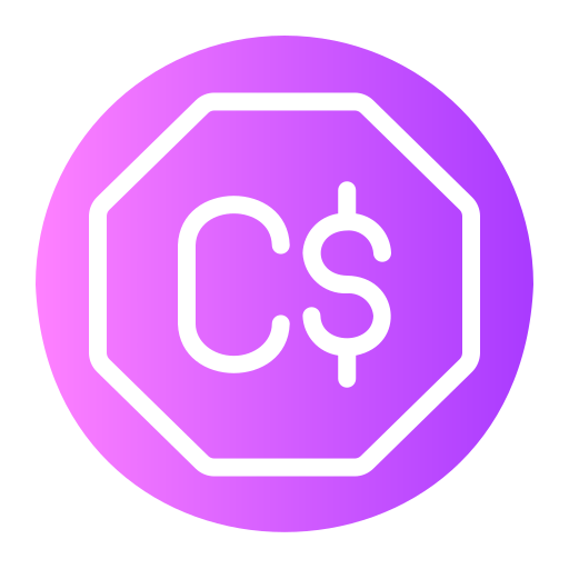 dollar canadien Icône gratuit dollar canadien Icône gratuit