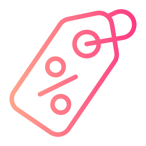 etiqueta de precio icono gratis