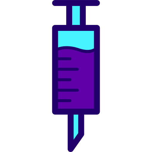 Vaccine free icon Vaccine free icon