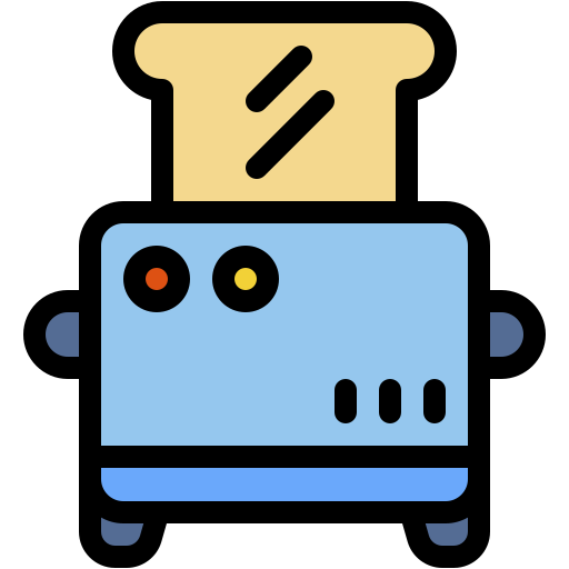 tostadora icono gratis