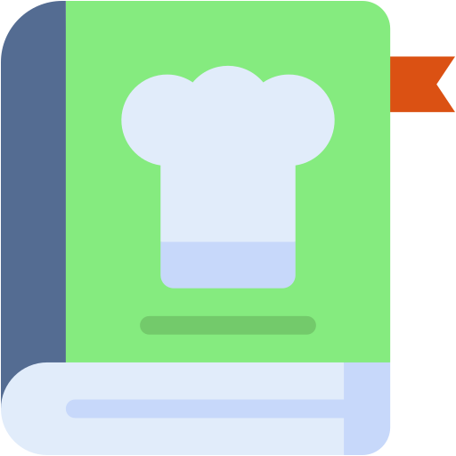 libro de cocina icono gratis
