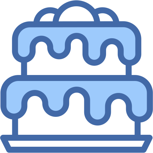 pastel de cumpleaños icono gratis