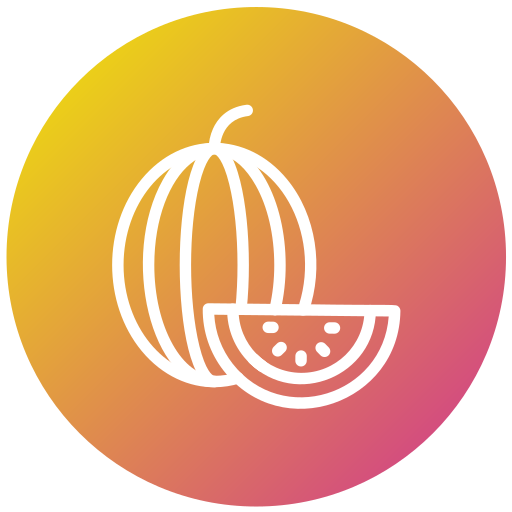 pastèque Icône gratuit