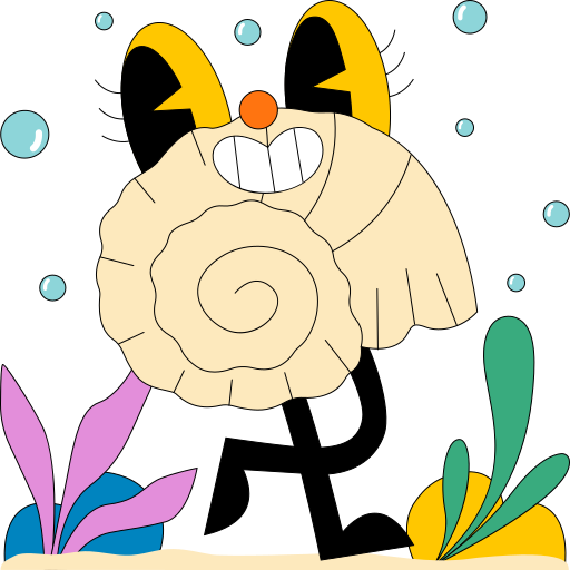 Conch free sticker Conch free sticker