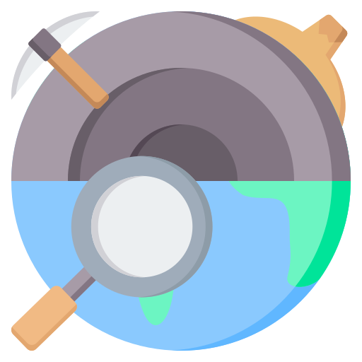 geología icono gratis