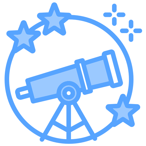 astronomía icono gratis