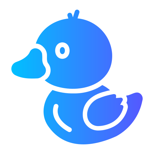 pato de goma icono gratis