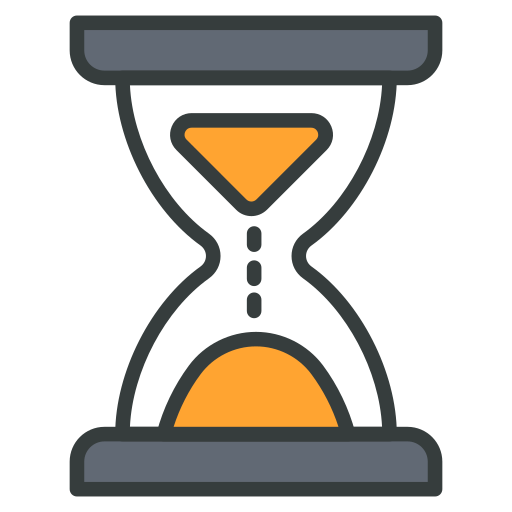 reloj de arena icono gratis