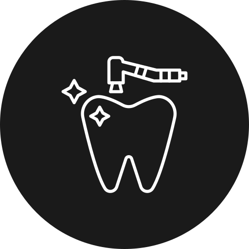 limpieza dental icono gratis