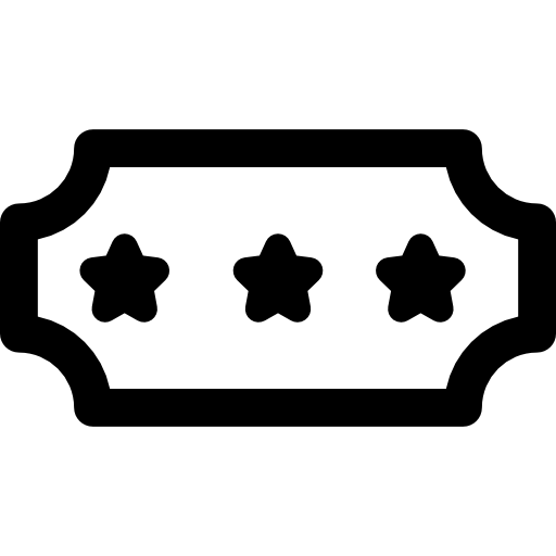 Ticket - Free interface icons