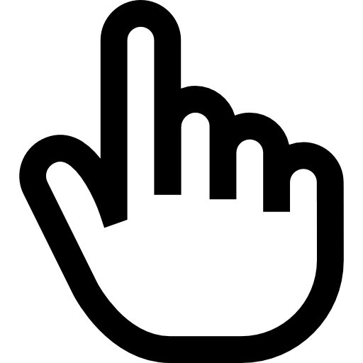 Hand Pointer free icon