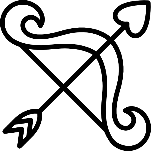 cupid bow and arrow