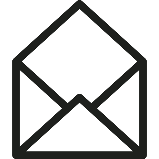 Enveloppe ouverte - Icônes interface gratuites